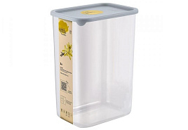 Банка для сыпучих пластик 2л 168310025/1683 Sugar&Spice Vanilla трюфель