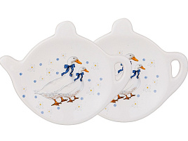 Подставка для чайных пакетиков 230-373 Чешский гусь 1шт