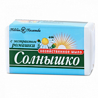 Мыло хозяйственное Солнышко 140г Ромашка(НК)11147