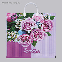 Пакет петля с пласт.ручкой 40*44 Камилла