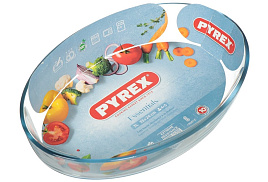 Форма для запекания стекло 247135 Pyrex 3л овальная 0636