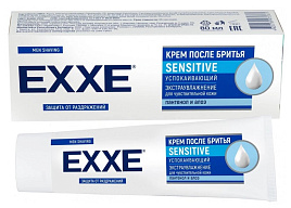 Крем после бритья EXXE сенситив для чувствительной кожи 80мл