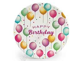 Тарелка бумажная 23,5см 777-241 №7 10шт