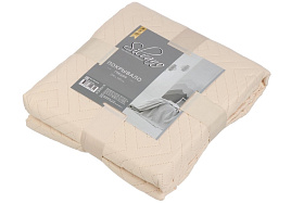 Плед-покрывало 180*200 Silvano Ультрасоник Греция кремовый 471476/2855