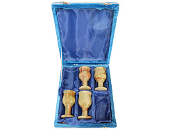 Оникс Набор для вина 2*4 бархат (4шт)+Скидка