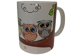 Кружка сублимация Совы №2