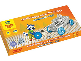 Конструктор мет. Мульти-Пульти 20057 "Школьный" №2, 137эл.