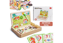 Логическая игрушка D2312 Пазл магнитный "Планшет Ферма"