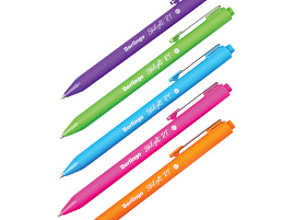 Ручка Berlingo CBp_07251 автоматическая "Starlight RT", синяя, 0,7мм, ассорти