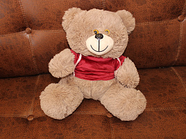 Мягкая игрушка Медведь Семен в кофте 30см Б.6