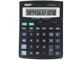 Калькулятор Staff настольный STF-888-12 12 разрядов дв.питание 200*150 мм