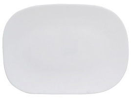 Блюдо керамика 22,5*16.5см 9,5 белый LFYP-95/0723 White Стиль