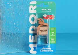 Ароматизатор подвесной бутылочка TB-4002 Medori Новая машина