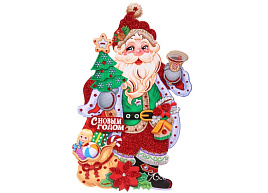 Панно С Новым Годом 203-459 Волшебный Дедушка 30см