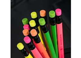 Карандаш ч/гр Deli EU54600-1 Neon, HB