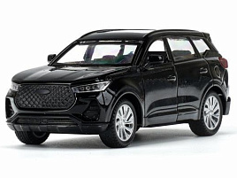 Машина металлическая 7PRO-11-BK chery tiggo 7 pro длина 10,5 см, инерц, черный,