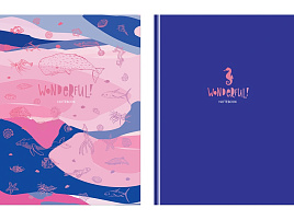 Блокнот 80л. BG ББ5т80_лм_тф 12102 "Wonderful", А5, матовая ламинация, тиснение фольгой