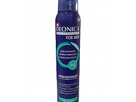 Дезодорант Deonica 200мл муж.Невидимый антиперсп.3391