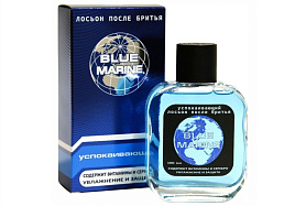 Лосьон после бритья Blue Marine 100мл успокаивающий