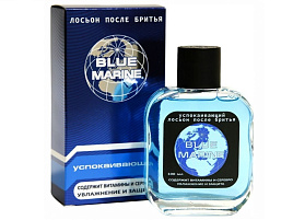 Лосьон после бритья Blue Marine 100мл успокаивающий