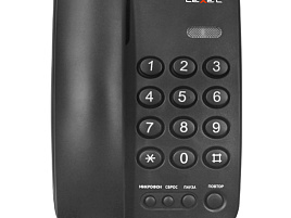 Телефонный аппарат TEXET TX-241черный