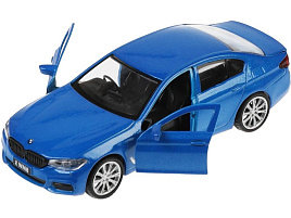 Машина металлическая 5ER-12-BU BMW 5-ER SEDAN M-SPORT 12 см, двери, багаж, син,