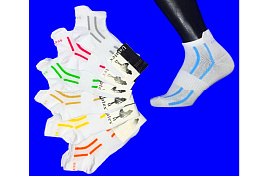 Носки Женские 2С12 спорт белые Поворино р-р 23-25