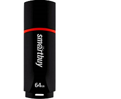 Флеш-драйв Smart Buy 64Gb SB64GBCRW-K Crown Black черный