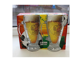 Набор кружек для пива 1404/2 Герб 2шт.