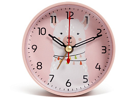 Будильник В7-033 Альпака розовый