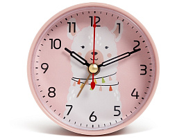 Будильник В7-033 Альпака розовый