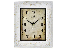 Часы настенные Atlantis 33*28,3 TLD-35008C белые