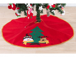 Коврик под елку НУ-5327 Славный Новый год 90см
