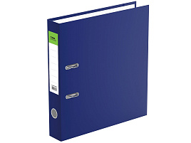 Папка регистратор 5см. СТАММ ММ-31808 "Офис", бумвинил, синяя