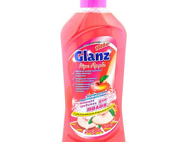 Средство для пола Glanz 1л.конц.Спелое яблоко