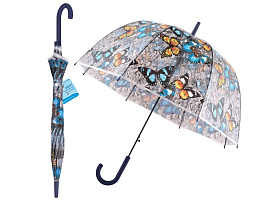 Зонт женский Полуавтомат Бал бабочек FX24-38