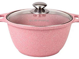 Кастрюля литой алюминий 2л k21tsr/5193 Trendy style с крышкой