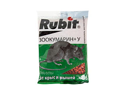 Мыши гранулы Рубит Зоокумарин 100г 22580 мясо-сырные
