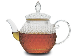 Чайник заварочный стекло 1000мл BM-0321/3217
