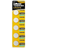 Батарейка Toshiba CR2016 5бл