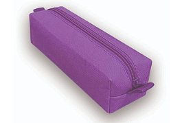 Пенал-косметичка К-921 СИРЕНЕВЫЙ на молнии 195/60/50