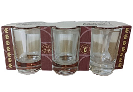 Набор стопок 02с1022У Гладкий 6шт