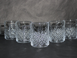 Набор кружек стекло 6шт DM253-2/1994 270мл в/уп