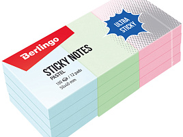 Блок самоклеящийся 40*50 Berlingo LSn_39001 пастельные цвета