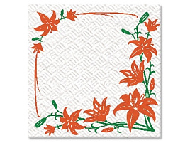 Салфетки 50л.Семья и комфорт Лилия