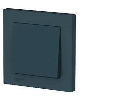 Выключатель 1 кл. AtlasDesign 10АХ  в сборке изумруд ATN000812