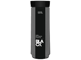 Банка для сыпучих пластик 1,6л Sugar&Spice Black SE2250