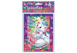 Алмазная мозаика 10х15 AM10X15-122856 Кошечка мари