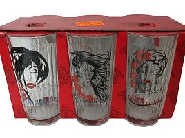 Набор стаканов 6шт 1289 Девочки