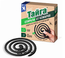Комары СпиральТайга Тайга черные б/запаха